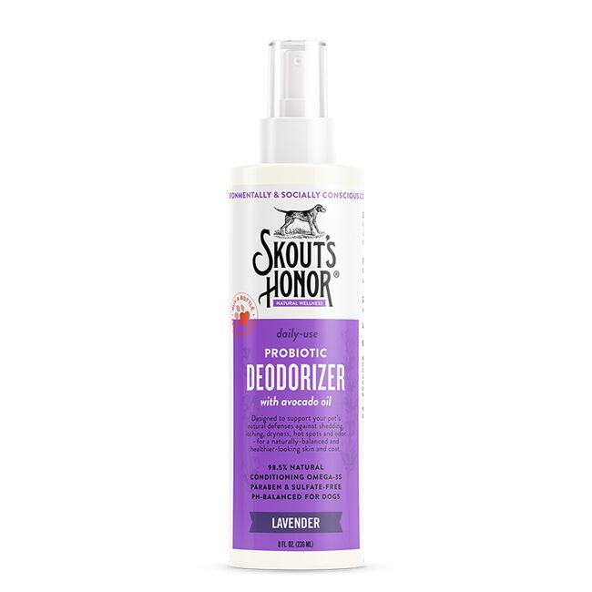 Skout's Honor Probiotic Daily Use Pet Deodorizer 8oz Lavender image number null