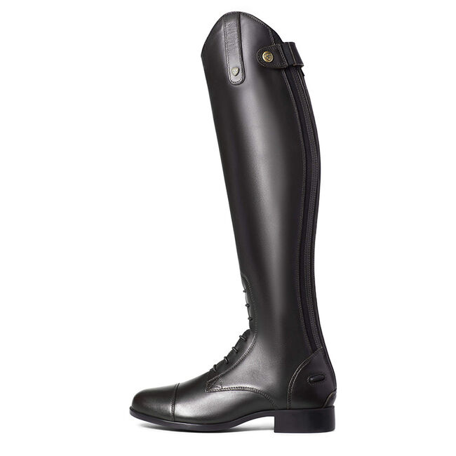 Ariat Women's Heritage Contour II Field Zip Tall Riding Boot - Black image number null