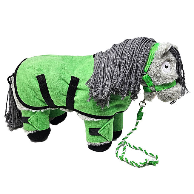 Crafty Ponies Toy Fleece Rug Set - Lime image number null