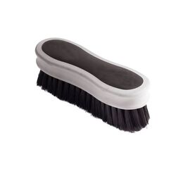 Horze Soft Grip Face Brush Black
