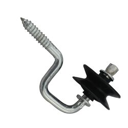 Kencove Farm Fence Supplies Lag-Corner Insulator - Black