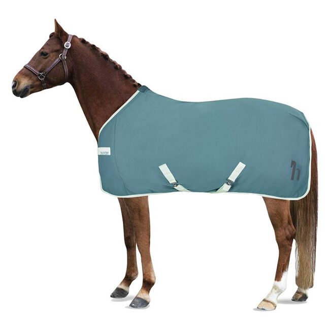 Horze Trixi Fleece Cooler Rug - Pony - Gobin Blue image number null