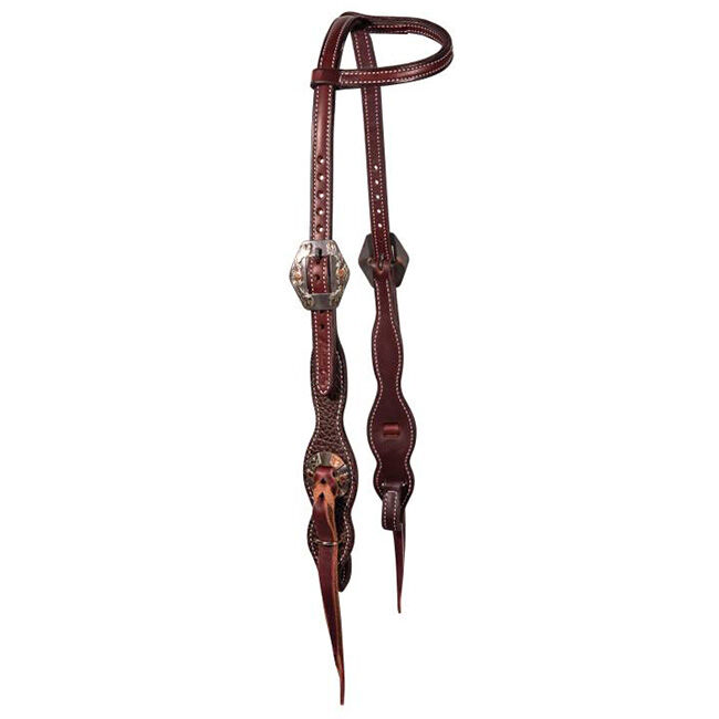 Professional's Choice Schutz Brothers Quick Change Single Ear Headstall - Bison image number null