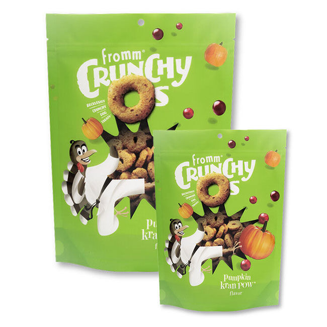 Fromm Crunchy O's Dog Treats - Pumpkin Kran Pow image number null