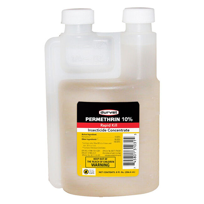 Durvet Permethrin 10% Insecticide Concentrate image number null