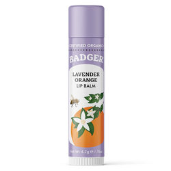 Badger Classic Lip Balm - Lavender Orange