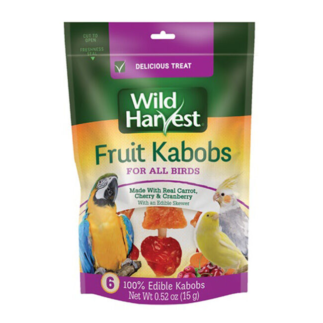 Wild Harvest Fruit Kabobs for All Birds - 6-Pack image number null