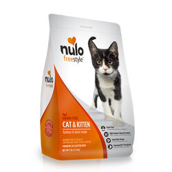 Nulo FreeStyle High-Protein Cat & Kitten Kibble - Turkey & Duck Recipe - 5 lb