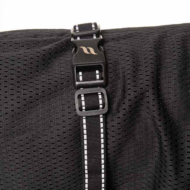 Back on Track Mesh Dog Coat - Black image number null