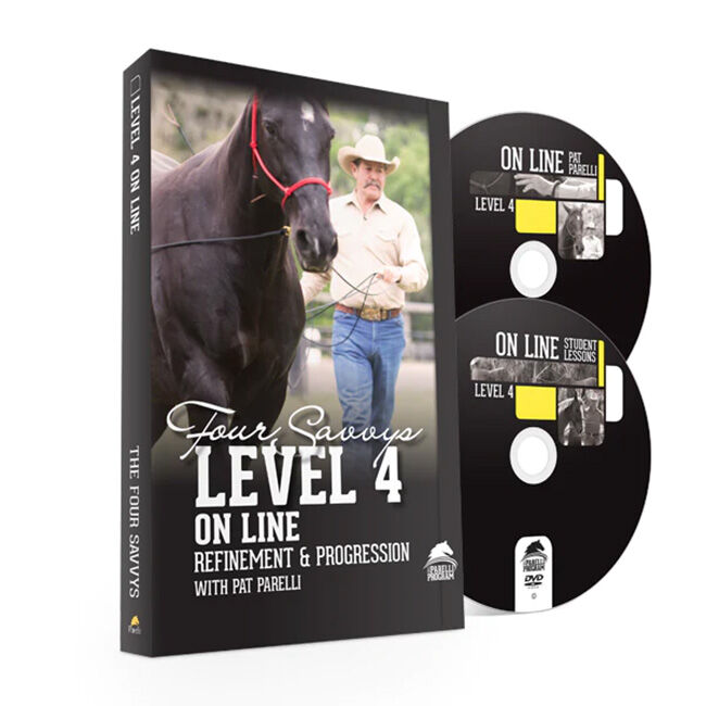 Parelli Savvy Series - Level 4 - On Line: Refinement & Progression with Pat Parelli - DVD image number null