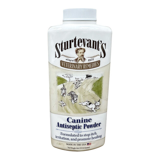 Sturtevant's Canine Antiseptic Powder - 4 oz image number null