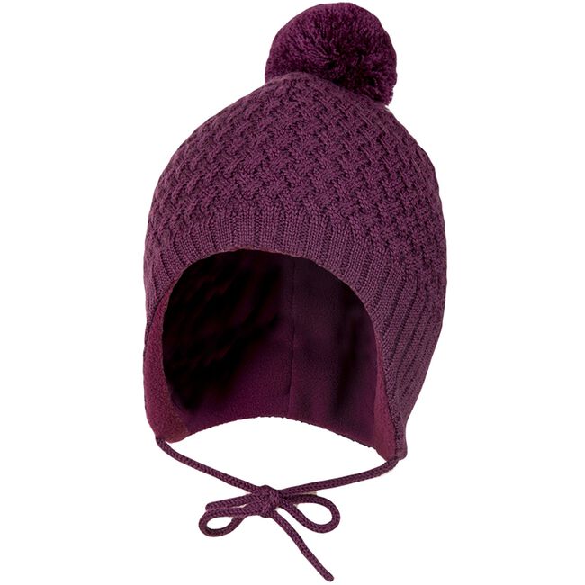 Janus Girl's Knit Hat with Tie image number null