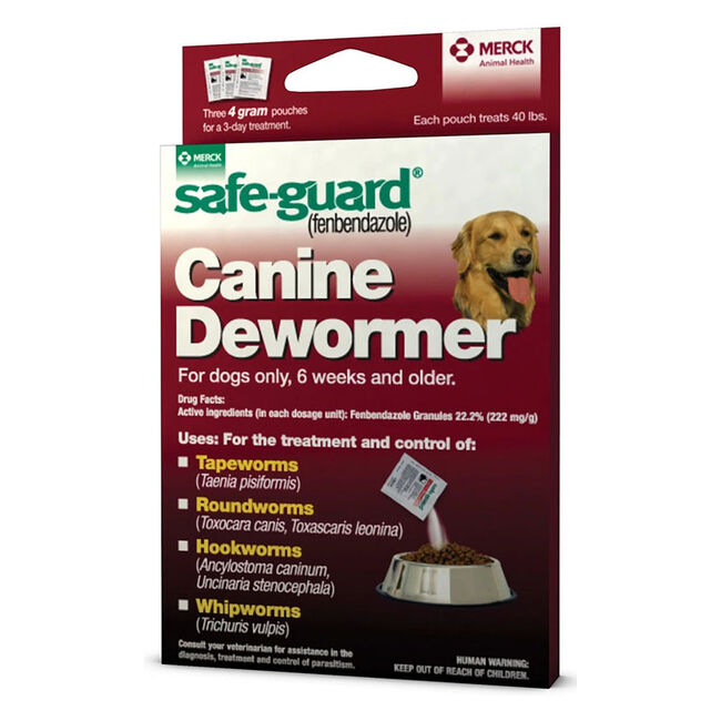 Merck Safe-Guard Canine Dewormer image number null