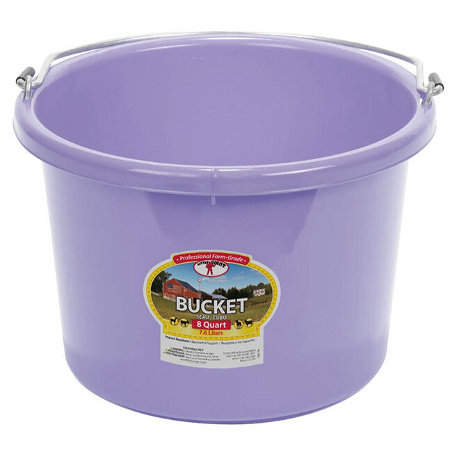Little Giant DuraFlex Plastic Pail - 8-Quart Capacity image number null