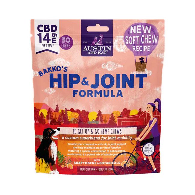 Austin and Kat Bakko's Hip & Joint Chews - 10 oz image number null