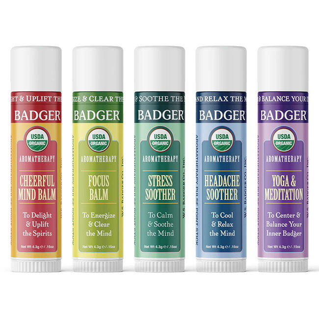 Badger Aromatherapy Travel Kit image number null