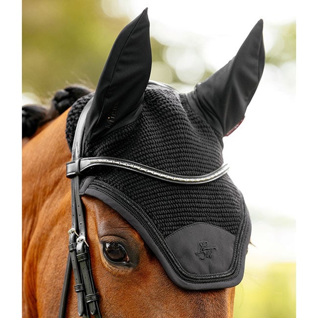 LeMieux Brilliance Ear Net - Black image number null
