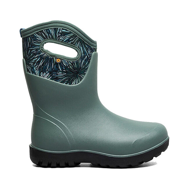 BOGS Women's Neo-Classic Firework Floral Boot - Loden Multi image number null