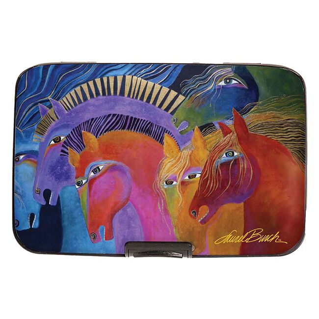 Monarque Laurel Burch Armored Wallet - Wild Horses of Fire image number null