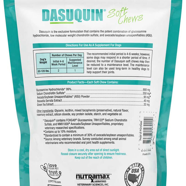 Dasuquin Soft Chews for Dogs image number null