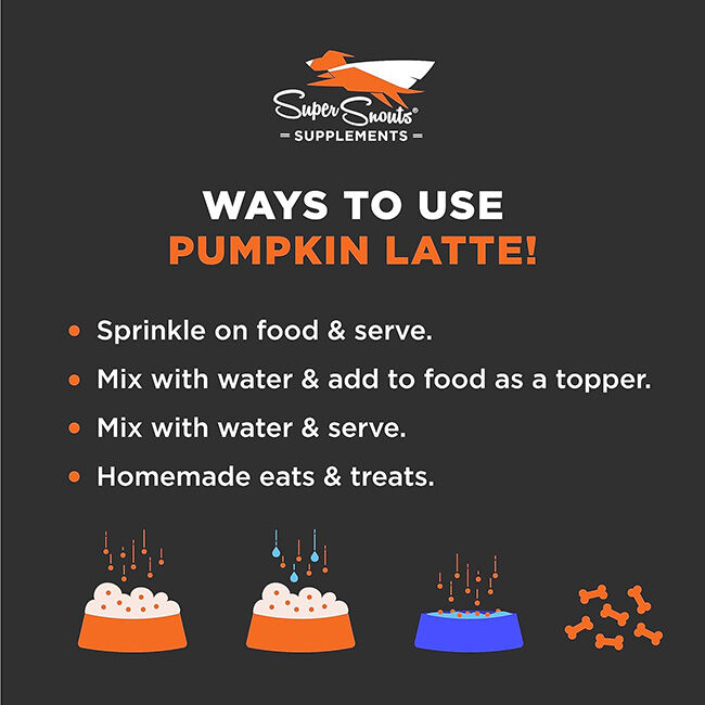 Super Snouts Pumpkin Latte Digestive Supplement for Dogs & Cats - 5 oz image number null