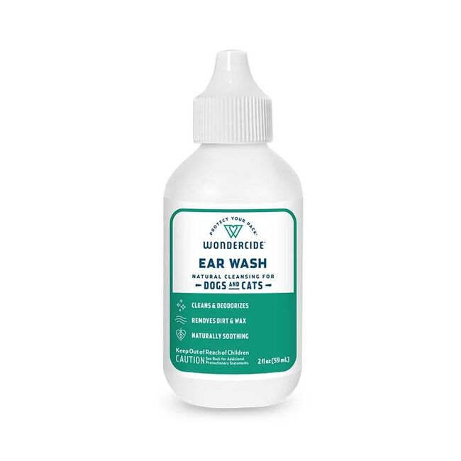 Wondercide Deodorizing Ear Wash for Dogs & Cats - 2 oz image number null