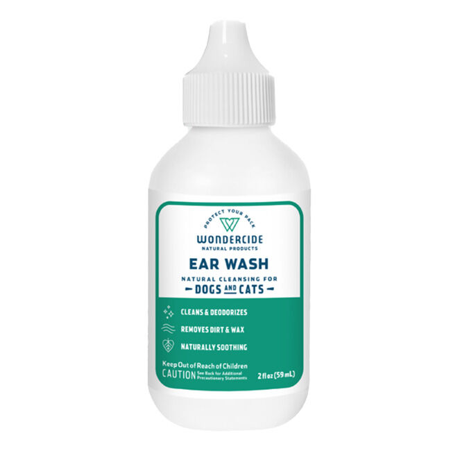 Wondercide Deodorizing Ear Wash for Dogs & Cats - 2 oz image number null