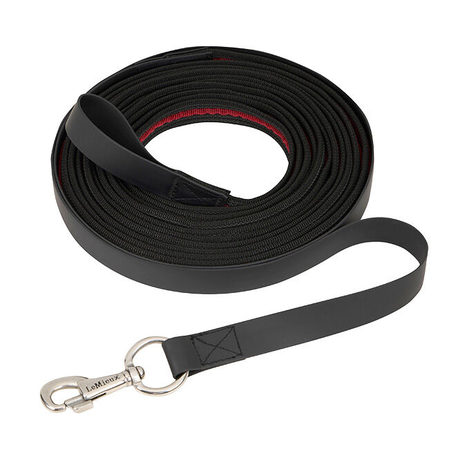 LeMieux Grip-Tek Lunge Line - Black image number null