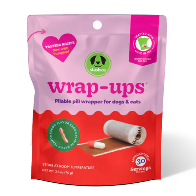 Stashios Wrap-Ups Pill Wrapper - Bacon - 20 oz image number null