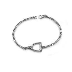 Loriece Single English Stirrup Bracelet
