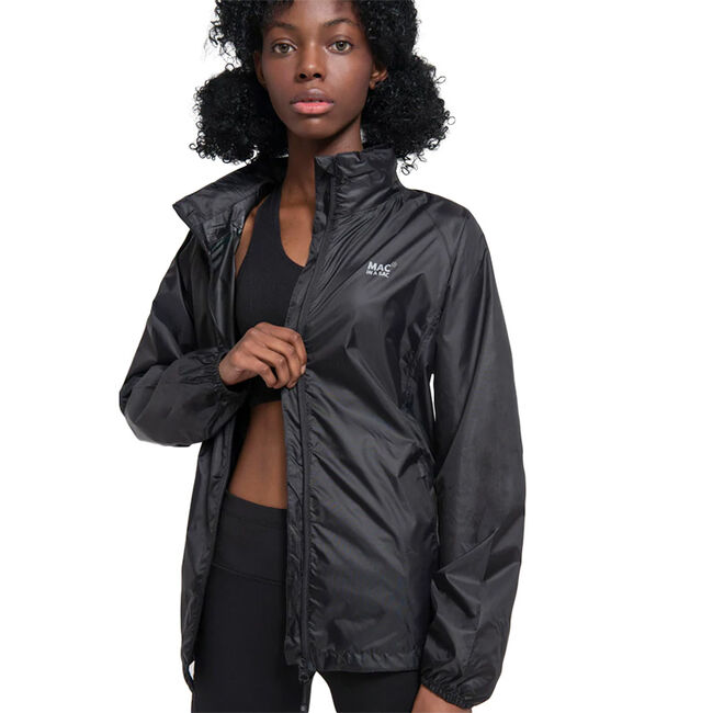 Mac in a Sac Unisex Origin II Packable Waterproof Jacket - Black image number null