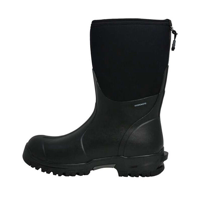 Dryshod Men's Mudcat Mid Boot - Black/Orange image number null