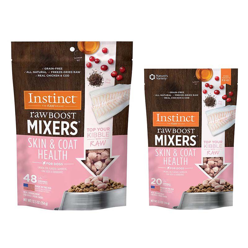 Instinct raw boost mixers dog sale