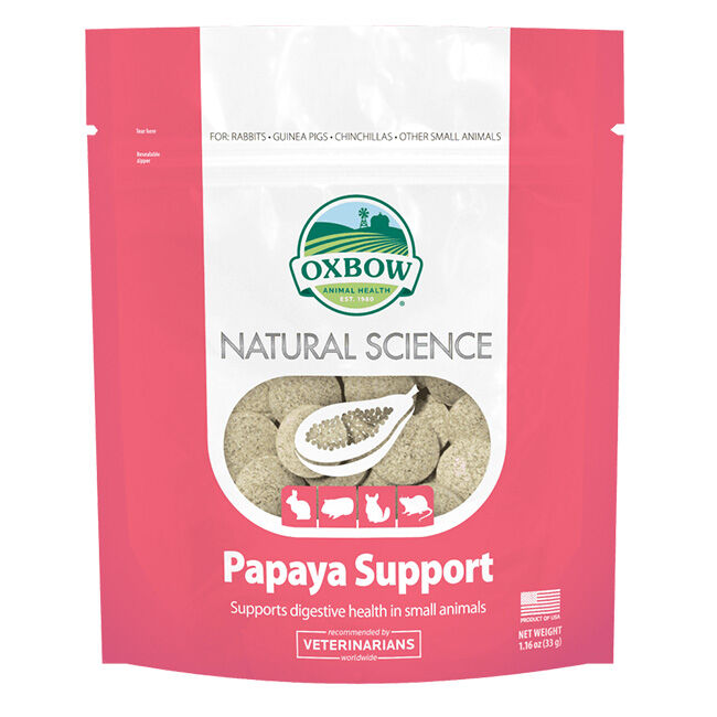 Oxbow Animal Health Natural Science Papaya Digestive Support for Small Animals image number null