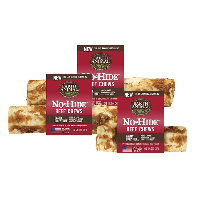 Earth Animal No-Hide Beef Chews for Dogs image number null