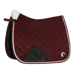 Horze Geneva Dressage Saddle Pad with Faux Fur