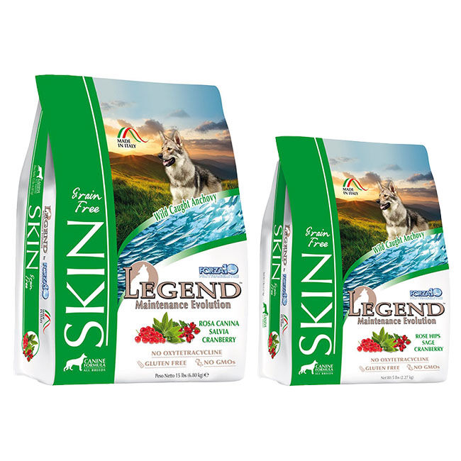 Forza10 Nutraceutic Legend Dog Food - Skin Support Diet - Grain-Free Wild-Caught Anchovy Recipe image number null