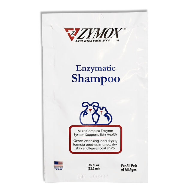 Zymox Itch Relief Pet Shampoo - 1 oz Packet image number null