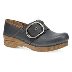 Dansko Women's Pearson Leather Clog - Dusty Blue