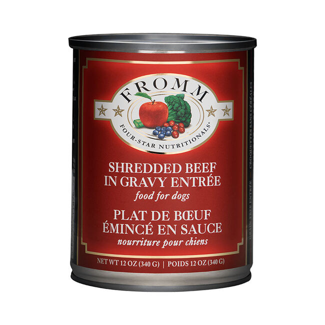 Fromm Dog Food - Shredded Beef in Gravy Entree - 12 oz image number null