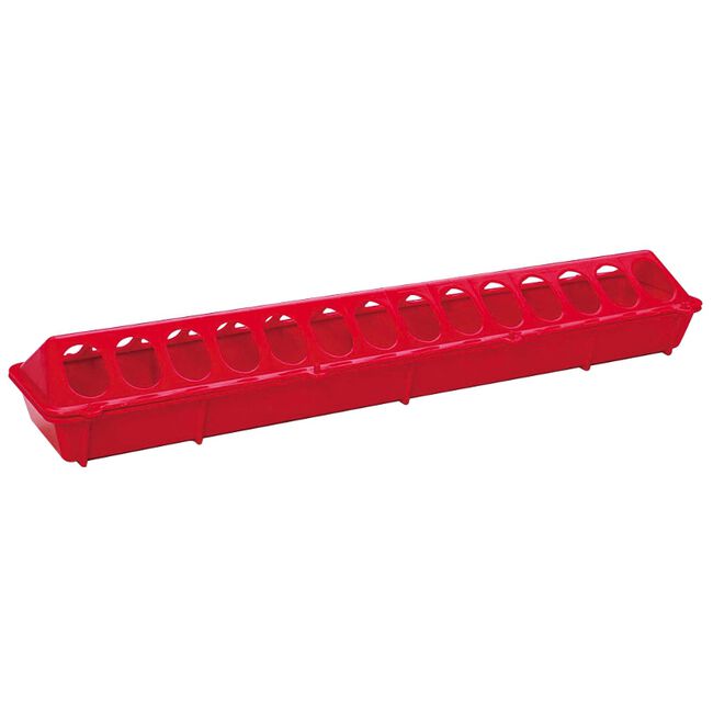 Little Giant 20" Plastic Flip-Top Poultry Ground Feeder image number null