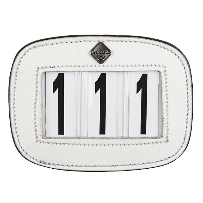 LeMieux Leather Saddle Number Holder image number null