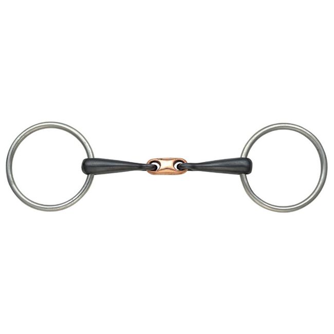 Shires Copper Lozenge Loose Ring Snaffle Bit image number null