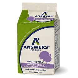 Answers Pet Food Additional Turkey Stock with Fermented Beet Juice for Dogs & Cats