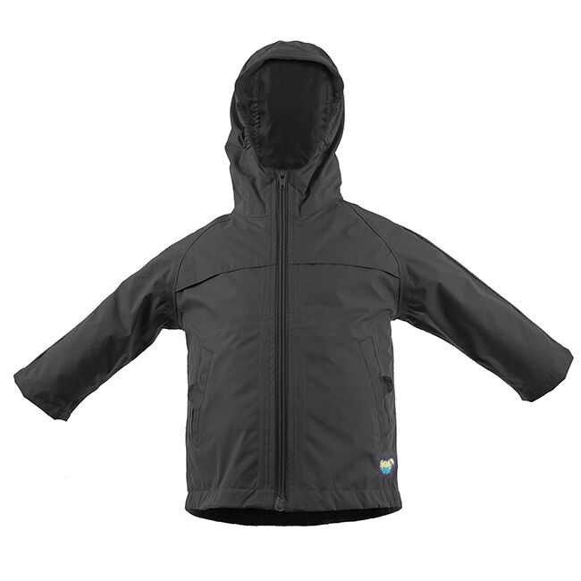 Splashy Kids' Lightweight Rain Coat - Black image number null