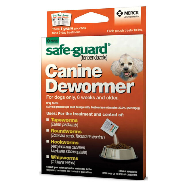 Merck Safe-Guard Canine Dewormer image number null
