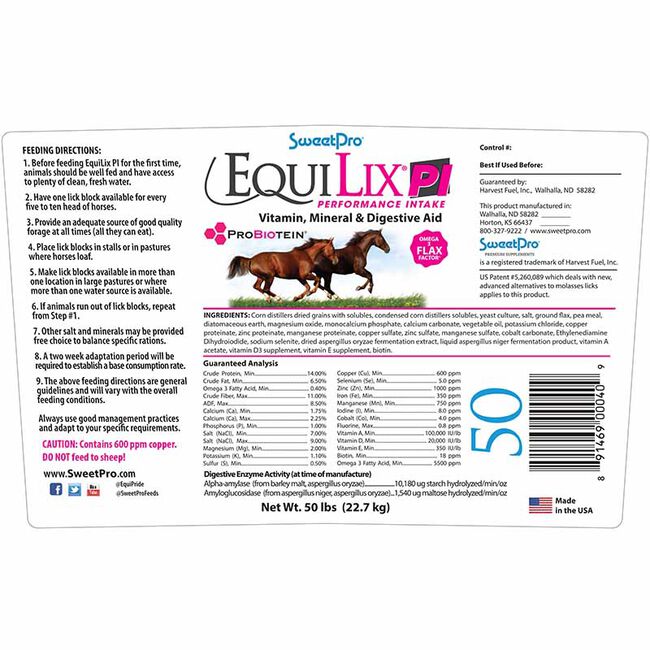 SweetPro EquiLix PI - Performance Intake Block image number null