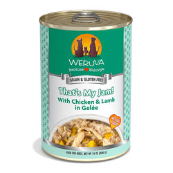 Weruva Classic Dog Food - That's My Jam with Chicken & Lamb in Gel&eacute;e - 14 oz