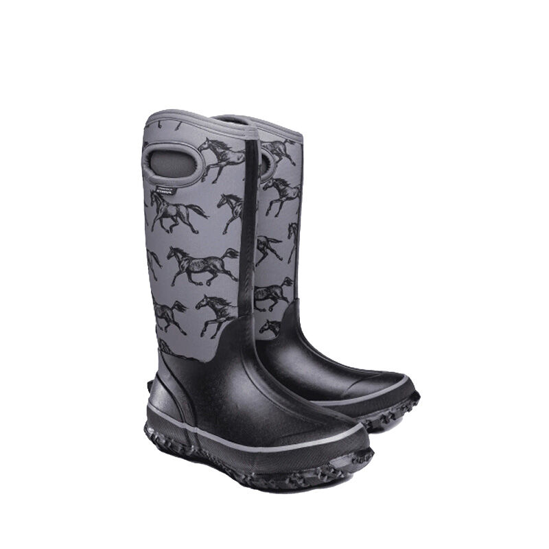Women's rain boots sale with horses on them