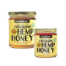 Colorado Hemp Honey for People & Pets - Raw Relief